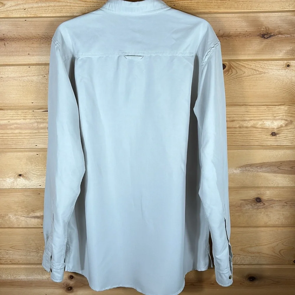 The North Face Syncline Hiking Shirt, Long Sleeved, Off White , Size Large